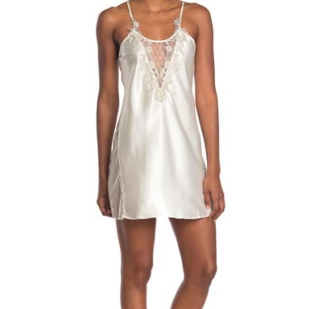 Flora Nikrooz ivory slip chemise